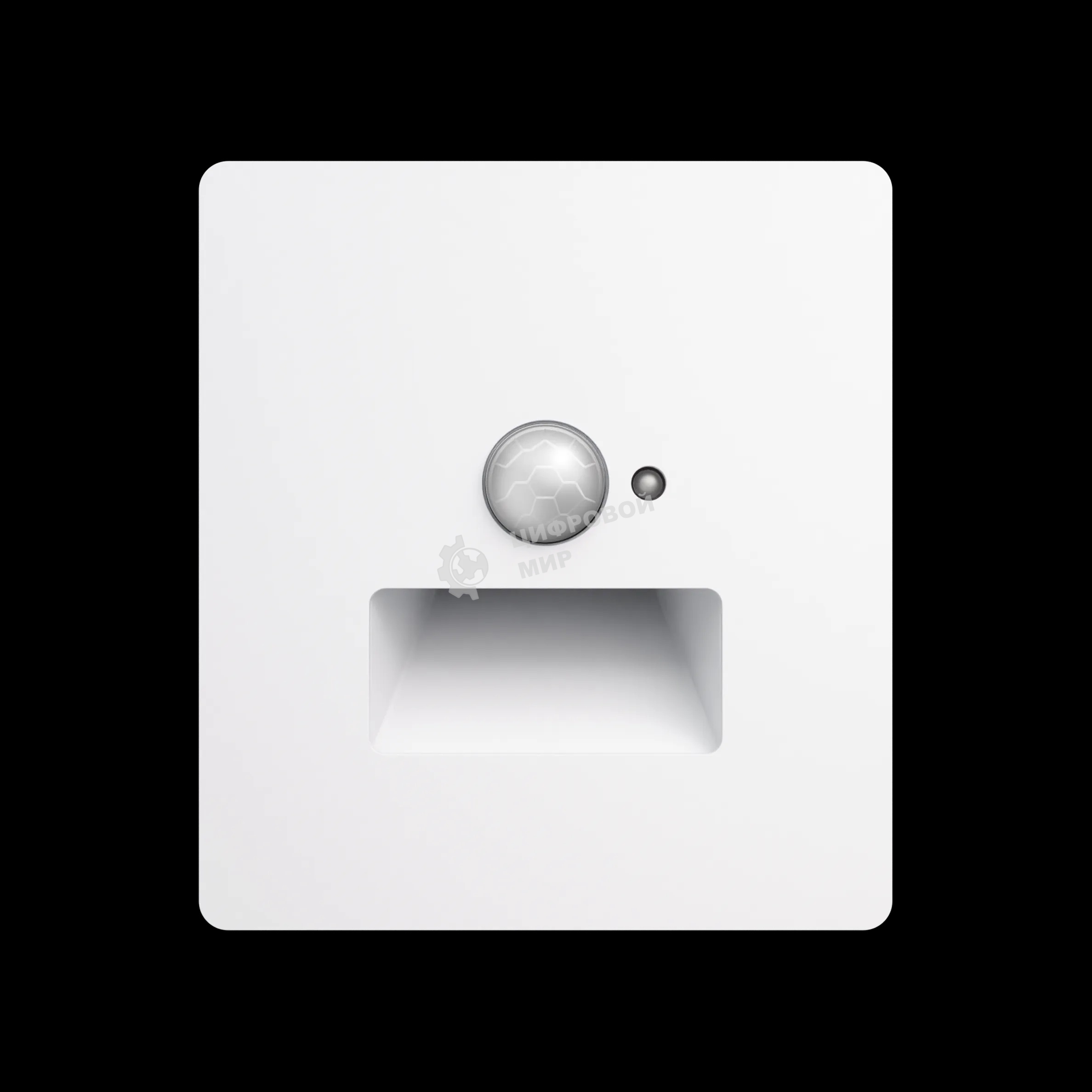 Подсветка настенная Kranz ROUND для ног с/у перламутр