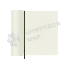 Блокнот Moleskine CLASSIC SOFT QP623K15 XLarge 190х250мм, 192 страниц, нелинованный, мягкая обложка, зеленый