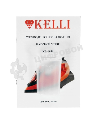 Утюг KELLI KL-1639 красный