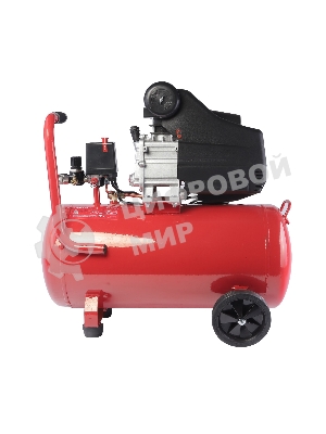 Компрессор поршневой масляный Победа KM 50-250, 250 л/мин, 8 бар, 1800 Вт, 50 л, быстросъемный 1/4