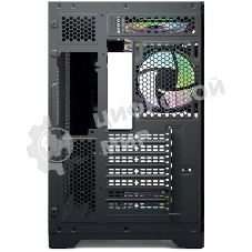 Компьютерный корпус Forza FZ-G42A Seaview TG ATX Case, black, w/o psu, Tempered glass front panel, 1x3,5