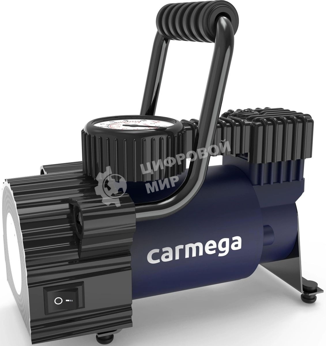 Автомобильный компрессор Carmega AC-35L 35л/мин шланг 1м