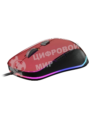 Мышь проводная GMNG 850GM красный, 7200 dpi, USB, кнопки - 6