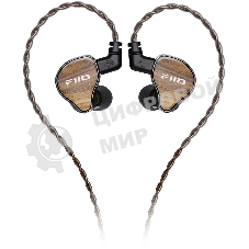 Проводные наушники FiiO FH13 черный, внутриканальные, Jack 3.5/4.4 мм