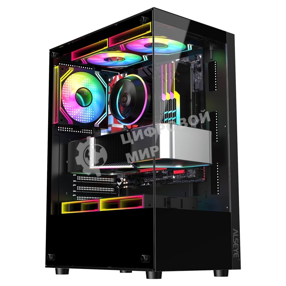 Компьютерный корпус ALSEYE Spider-B (5 fans)