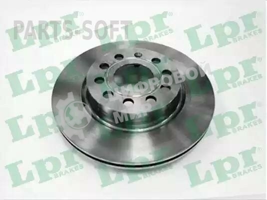 Диск тормозной вентилируемый LPR A1001V