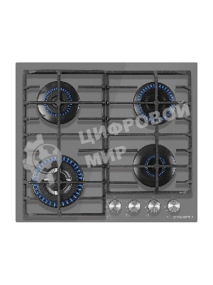 Газовая варочная панель Maunfeld EGHG.64.63CLGR/G серый