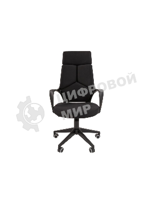 Кресло Chairman 525 черный, ткань, 120 кг