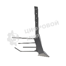 Картофелевыкапыватель ПАТРИОТ б/сц ТИП.1 (Все мотоблоки) ширина 550 мм, высота 445 мм КВ 550.445.5