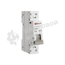 Выключатель автоматический модульный EKF M636106D 1п D 6А 6кА ВА 47-63N PROxima