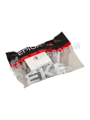 Механизм розетки RJ45 (cat5) EKF UP1-SOW-RJ45-5 белый Эпика