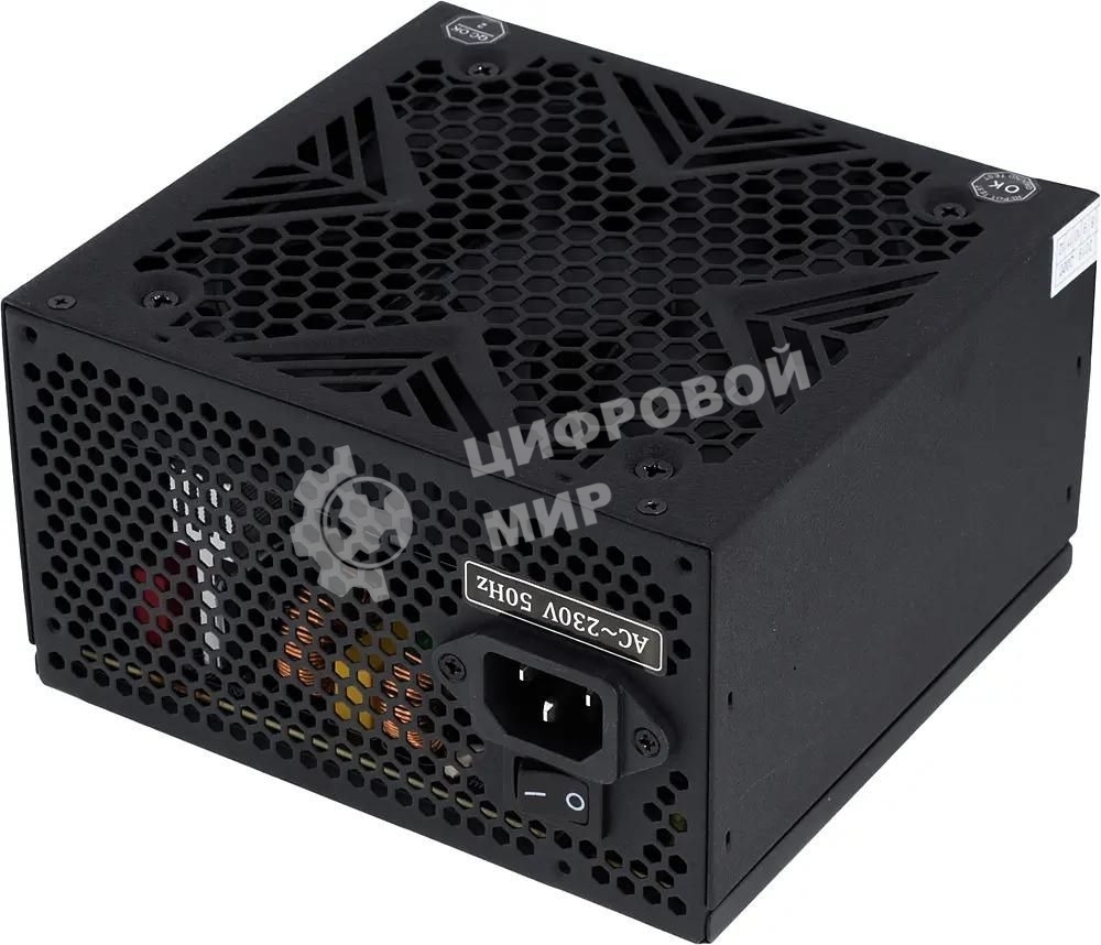 Блок питания Aerocool/Formula ATX 750W MONZA VL-750APB-85 80+ bronze (24+4+4pin) APFC 120мм fan 7xSATA RTL