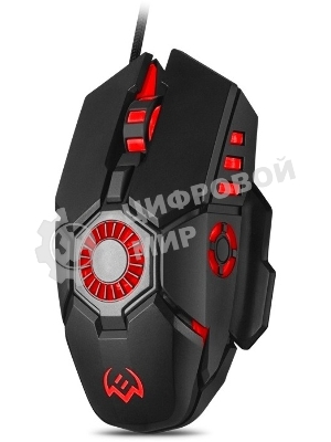 Мышь проводная SVEN RX-G880 черный, 7000 dpi, USB, кнопки - 7
