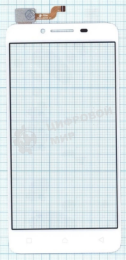 Сенсорное стекло (тачскрин) для Lenovo A3690, белое