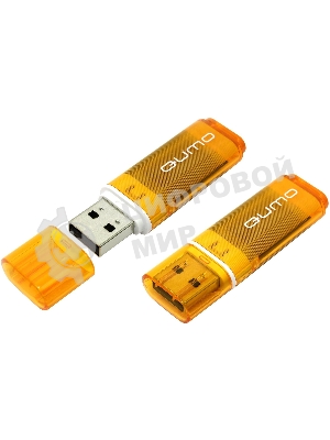 Флешка USB QUMO 32 Gb USB 2.0 Optiva 01 оранжевый корпус оранжевый