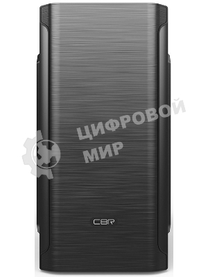 Компьютерный корпус CBR mATX Minitower MX10, c БП PSU-ATX450-08EC (450W/80мм), 2*USB 2.0, HD Audio+Mic, черный