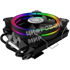 Кулер для процессора Alseye H120TD черный, 120 мм, алюминий/медь, 2000 об/мин, 35.5 дБ, 4 pin, 125 Вт, 95 мм