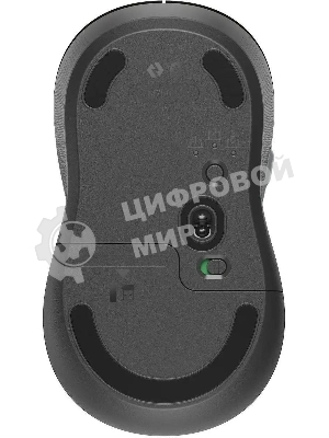Мышь беспроводная Logitech M750 L Large графитовый, 4000 dpi, радиоканал, Bluetooth, USB, кнопки - 5