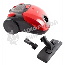 Пылесос Centek CT-2511 красный, 400/2000 Вт, уборка сухая, пылесборник мешок, 2 л
