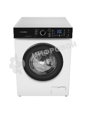 Стиральная машина c инвертором и паром Maunfeld MFWM127IWHT белый, загрузка фронтальная 7 кг, 1200 об/мин, класс: A+++