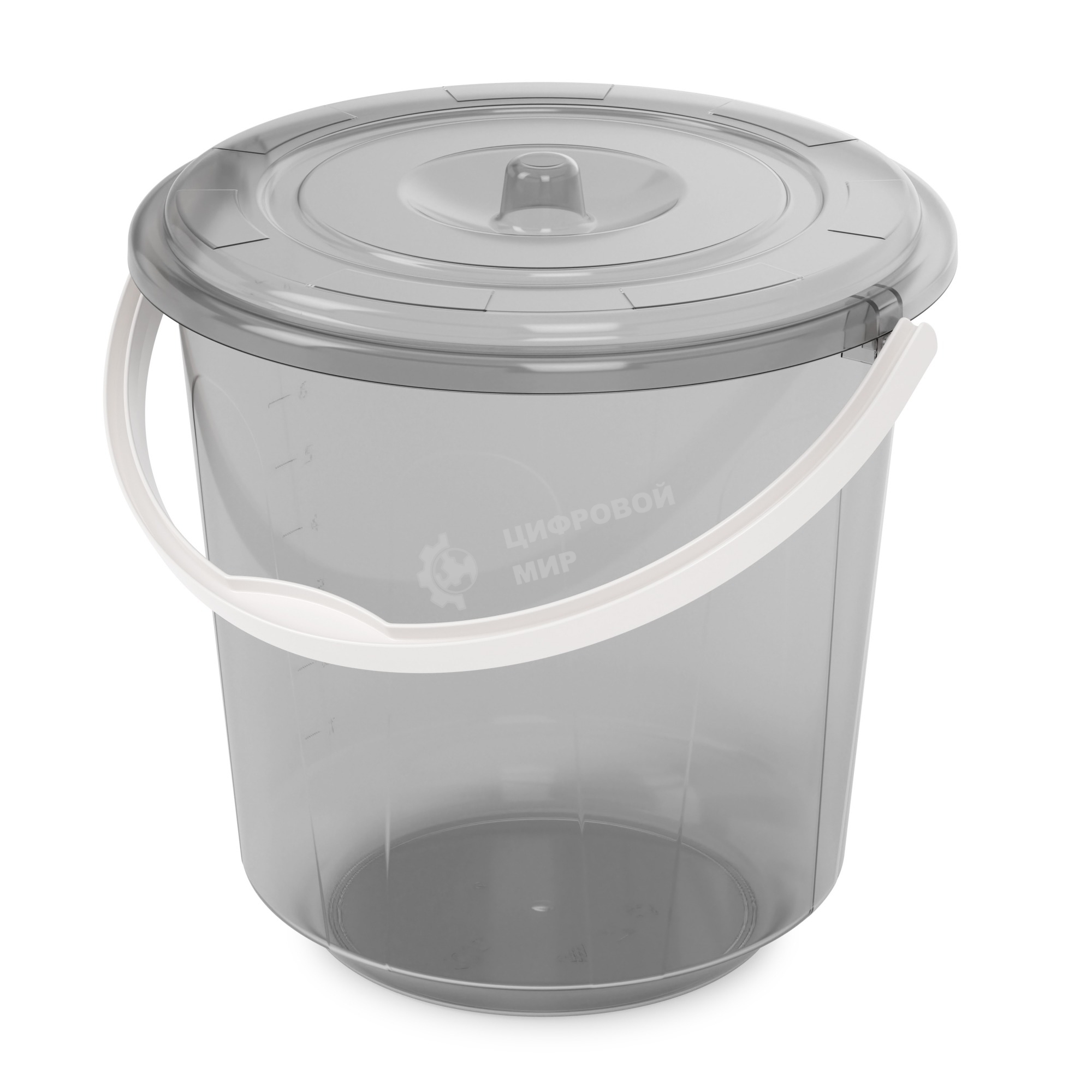 Ведро Альтернатива Хозяюшка 10 л М1213 с крышкой