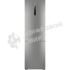 Холодильник Haier C2F620CFU1 серебристый двухкамерный 278/108л морозилка снизу, No Frost