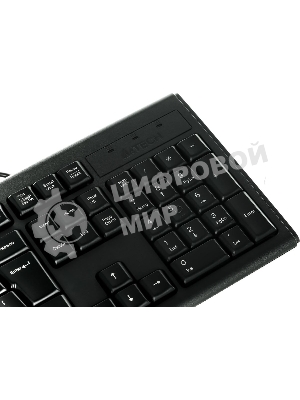 Комплект клавиатура+мышь A4Tech KRS-8372 проводной, USB, 1200 DPI, чёрный