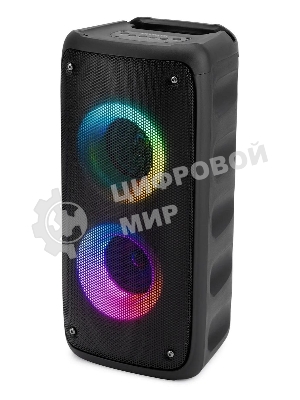 Минисистема Hyundai H-MC1230 черный 40Вт FM USB BT micro SD