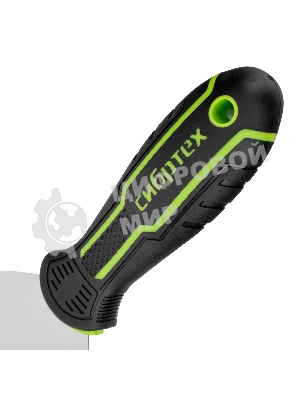 Шпательная лопатка из нержавеющей стали Сибртех 125 мм, двухкомпонентная рукоятка