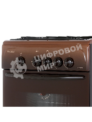 Плита газовая Gefest ПГ 3200-08 К43 коричневый, конфорок 4 шт, духовка 42 л, 50 см x 85 см x 53 см