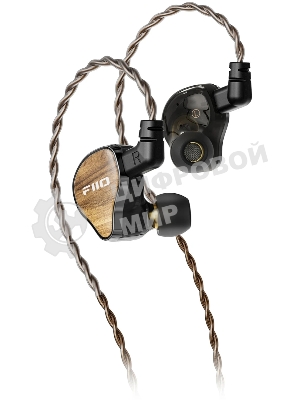 Проводные наушники FiiO FH13 черный, внутриканальные, Jack 3.5/4.4 мм