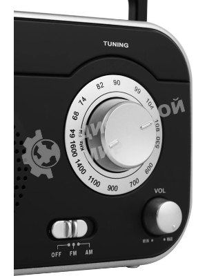 Радиоприемник Vitek VT-3593 (BK) Выходная мощность 1 вт. Динамики 1.Тип батареек UM-2/C