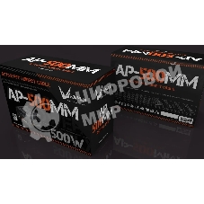 Блок питания Aerocool/Formula ATX 500W AP-500ММ 80 PLUS WHITE (20+4pin) APFC 120мм fan 6xSATA RTL