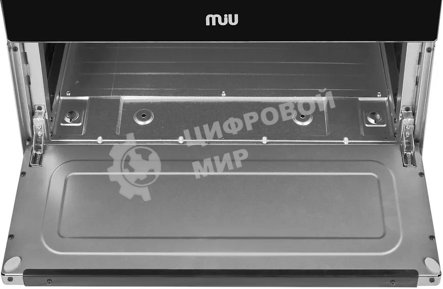 Плита комбинированная MIU 6041 ЕRPDCHK серый, конфорок 4 шт газовых, духовка 65 л, 60 см x 85 см x 60 см