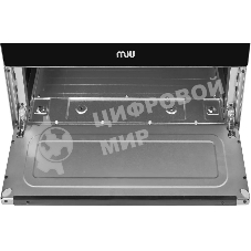 Плита комбинированная MIU 6041 ЕRPDCHK серый, конфорок 4 шт газовых, духовка 65 л, 60 см x 85 см x 60 см