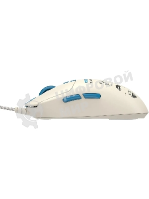 Мышь проводная A4Tech Bloody W72 Ultra Pixels Blue рисунок/бежевый/голубой, 20000 dpi, USB, кнопки - 7