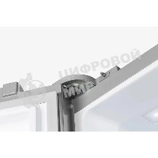 Холодильник Hyundai CS4502F нержавеющая сталь двухкамерный Side by Side 271/165л морозилка сбоку