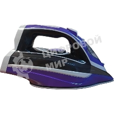 Утюг JVC JRI02 фиолетовый/черный, 2400 Вт, 20 г/мин, 120 г/мин, 400 мл