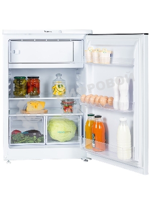 Холодильник Бирюса 508 белый однокамерный 116/34л морозилка сверху