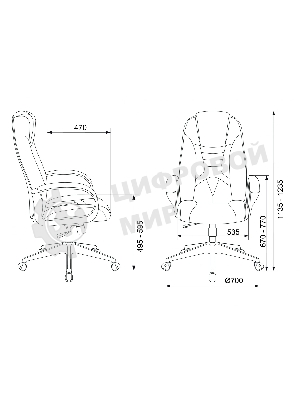 Кресло Zombie 8 черный/красный, экокожа, 120 кг, механизм качания