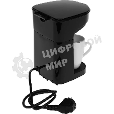 Кофеварка капельная Kitfort KT-764 черный, исп. кофе - молотый, 0.3 л, 450 Вт