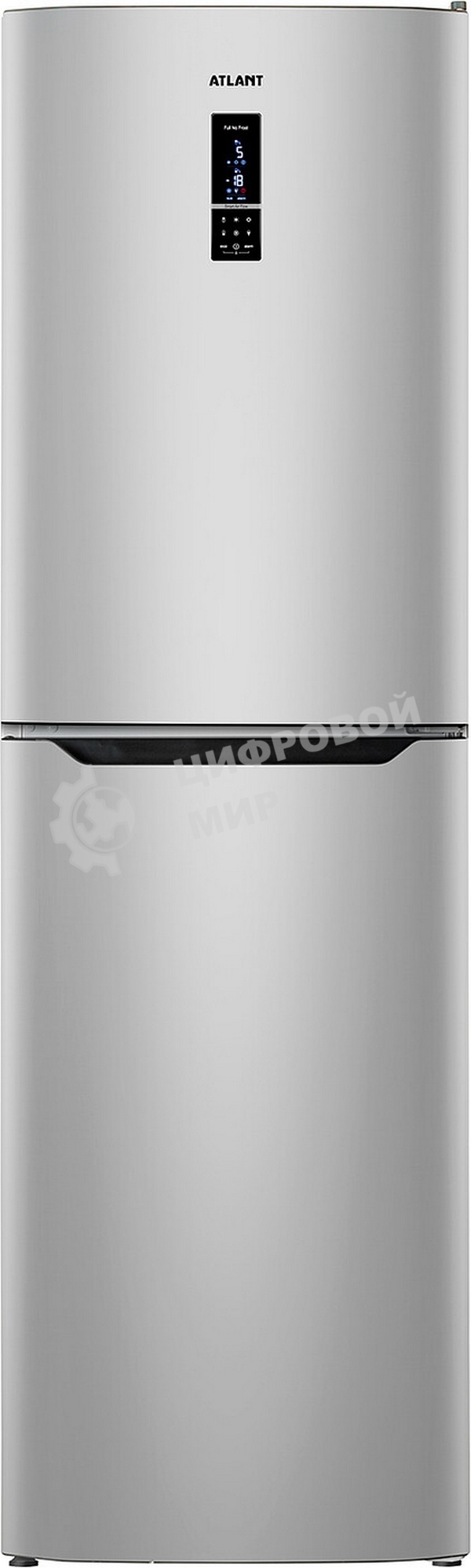 Холодильник Atlant ХМ 4623-189 ND серебристый двухкамерный 187/125л морозилка снизу, No Frost