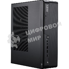 Мини ПК MSI Pro DP80 A14G-007BRU i5 14400 (2.5) Graphics CR без ОС 2xGbitEth WiFi BT 120W черный (936-B20821-013)