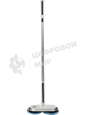 Пылесос-электровеник Xbot RM2 серый, питание от аккумулятора, 240 Вт, уборка сухая