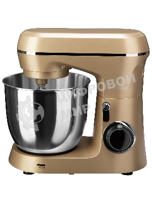 Миксер планетарный Starwind SPM6163 1300 Вт, золотистый