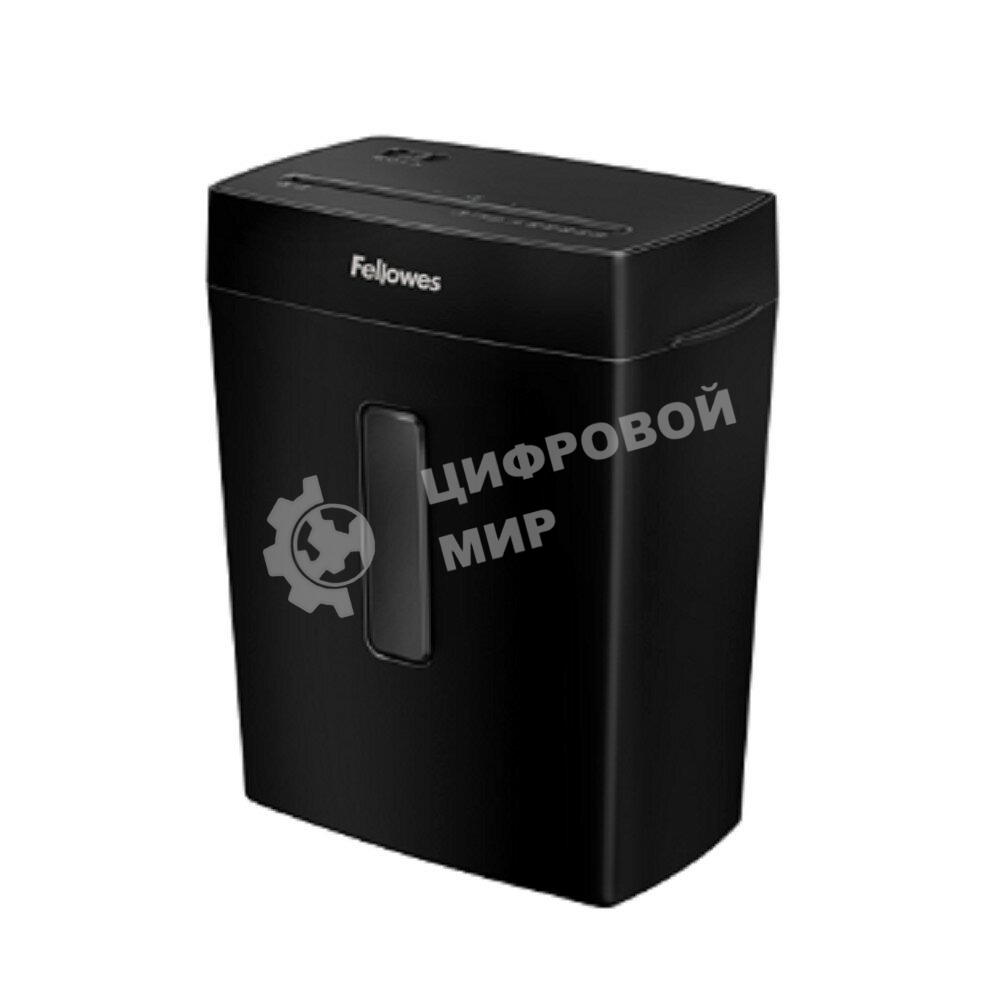 Шредер Fellowes PowerShred Р-42С черный (секр.P-4) фрагменты 8лист. 15лтр. скрепки скобы пл.карты