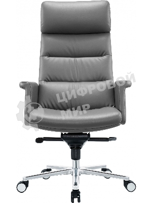 Кресло Cactus CS-LGR-DUBLIN темно-серый, кожа