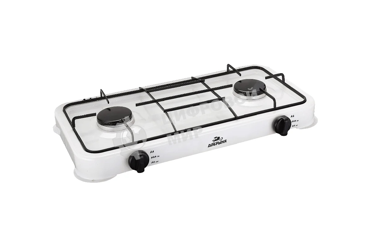 Плитка газовая (2 конф) Добрыня DO-2251W белая х8