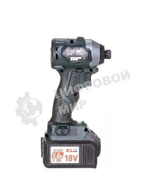 Профессиональный бесщеточный винтоверт аккумуляторный KLPRO KLDV18BH-50 (18В, Li-ion-2шт, 5.0А·ч, 220Нм, 2 скорости, подсветка,З/У,в кейсе)