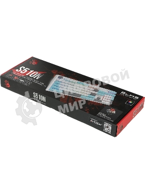 Клавиатура проводная A4Tech Bloody S510N USB белый